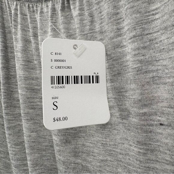 Free People NYTT Flare Sleeve Bodysuit in Light Gray Women’s Size S NWT - Picture 7 of 7